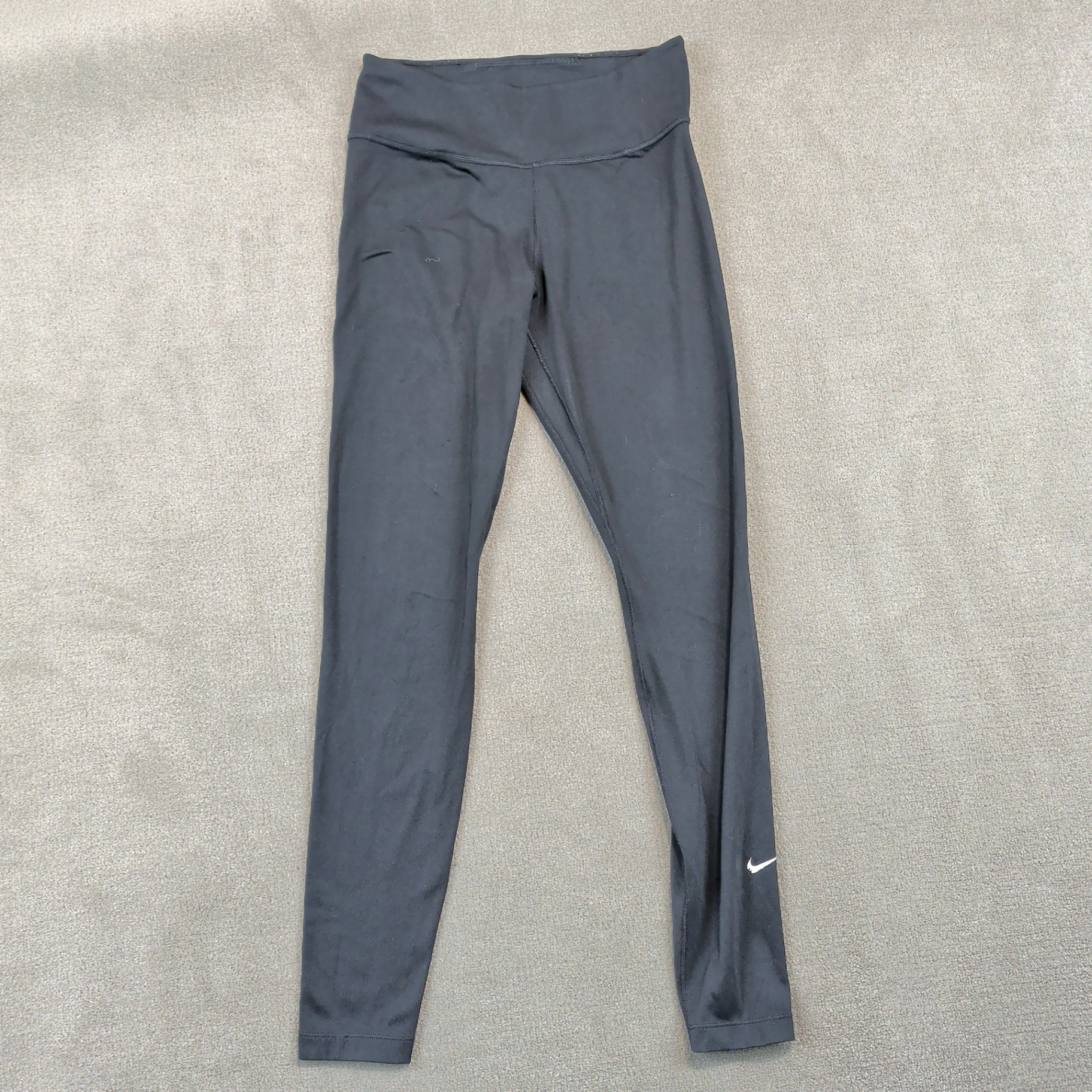 Nike Dri-FIT One Mid-Rise Leggings Womens Small Black Training Tights DD0252-010 — photo 4